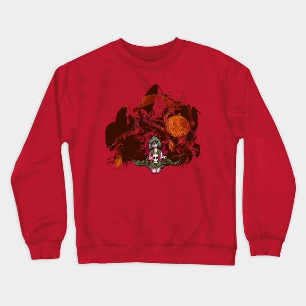 Mictlan Crewneck Sweatshirt by captain_deloris